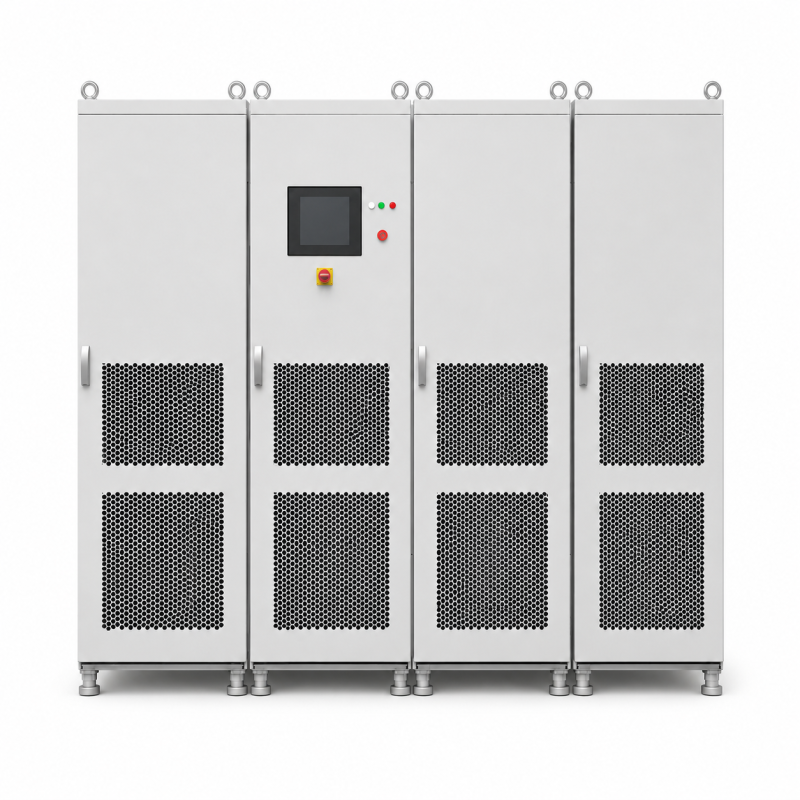 Example configuration of the MVGS Series medium-voltage grid simulator